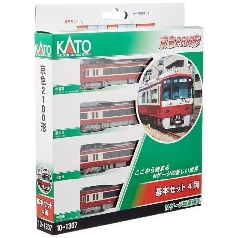 カトー（KATO） 京急2100形 基本（4両）+増結（4両）10-1307 10-1308