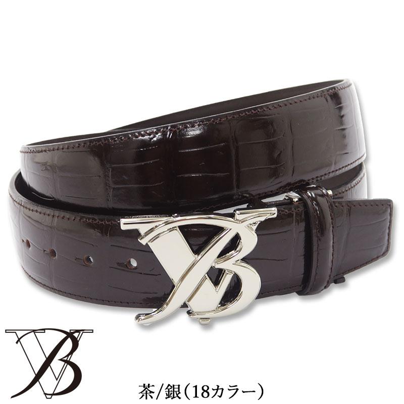 BARNI VARNO（バーニヴァーノ） VBバックル型押し ベルト BAW-JGL1099