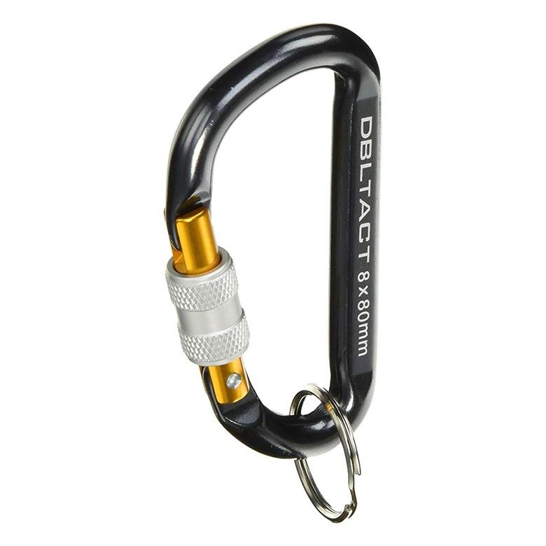 360351 DT アルミカラビナ ロック式 8mmDT−AKL−181