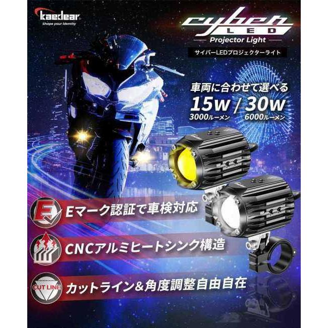 Kaedear（カエディア） KDR-K10-W15 Cyber LED プロジェクター ライト