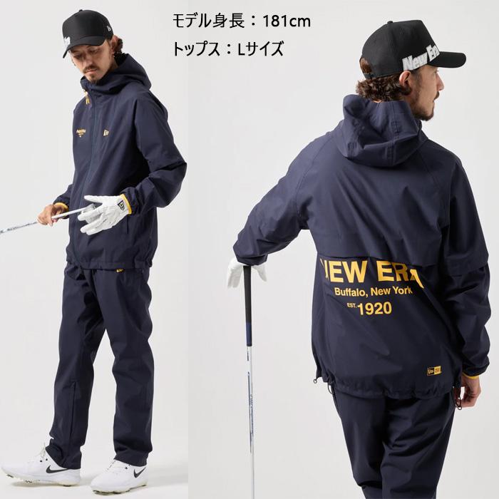 NEW ERA（ニューエラ） ゴルフウェア レインジャケット 2-Way スリーブ