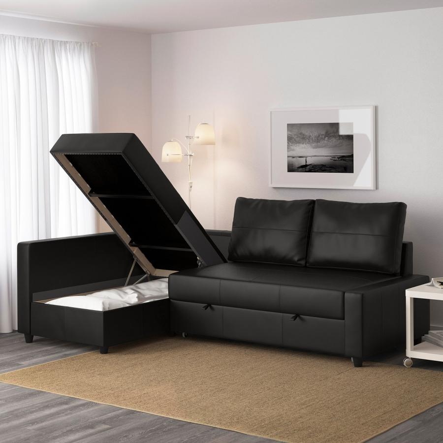 IKEA/イケア/通販]FRIHETEN フリーヘーテン コーナーソファベッド 収納