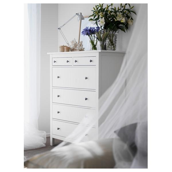 IKEA/イケア/通販】HEMNES ヘムネス チェスト（引き出し×6）, ホワイト