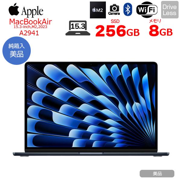 MacBook Air Apple 15.3inch MQKW3J/A A2941 2023 選べるOS TouchID