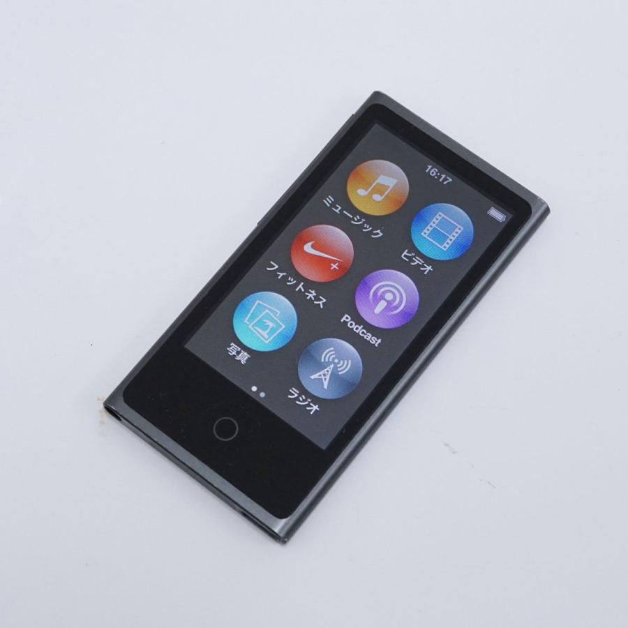 iPod nano Apple アップル 16GB USED美品 第7世代 スペースグレイ