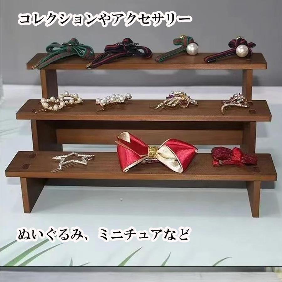 Hyack マルシェ什器 ディスプレイスタンド 木製 卓上 ひな壇 展示台