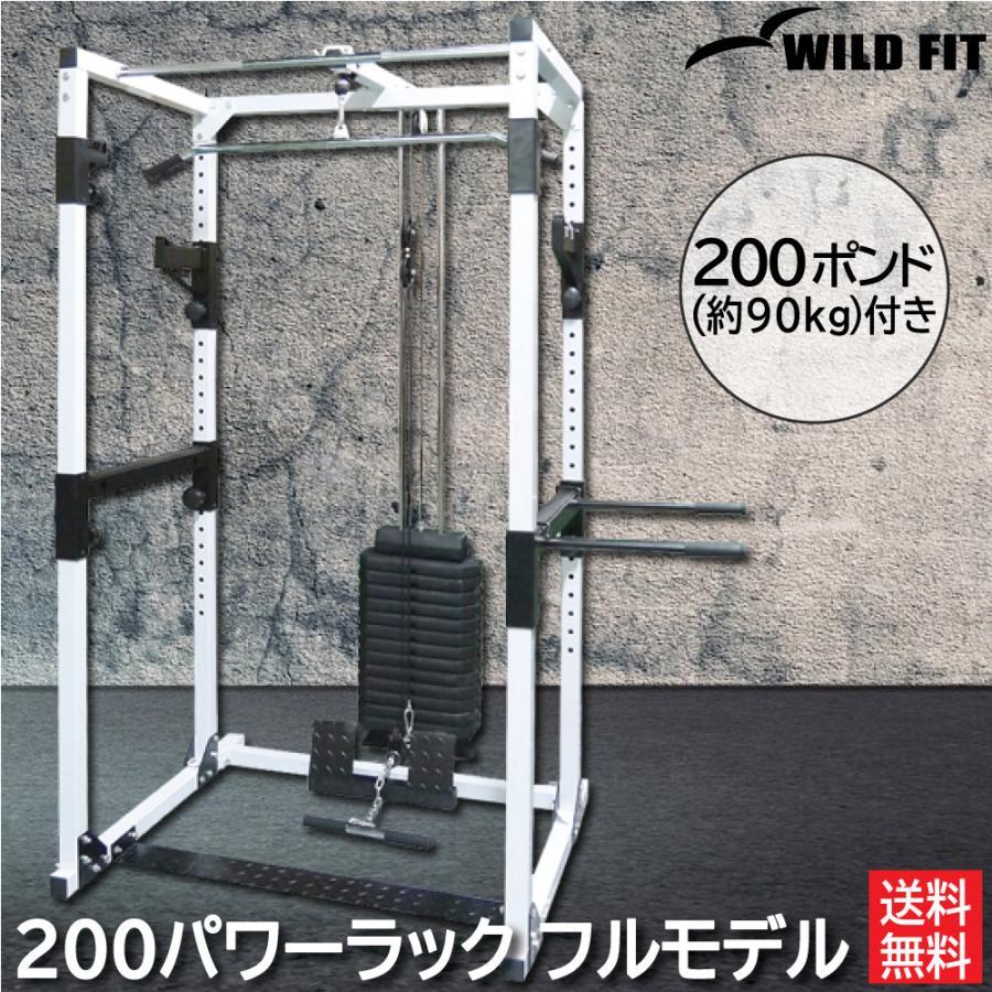 WILD FIT（ワイルドフィット） 200パワーラック フルモデル / パワー