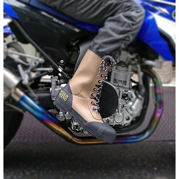 送料無料】フラミンゴ完全防水バイクブーツ 【到着後レビューでサイズ