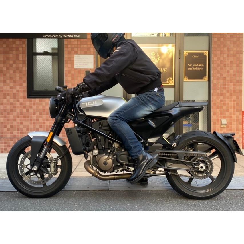 厚底スワロー 本革バイクブーツ ◇当日出荷(平日正午12：00までのご