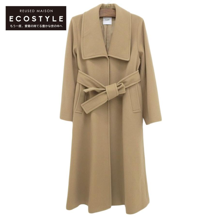 美品 CLANE クラネ LADY MAXI GOWN COAT レディ マキシ ガウン コート