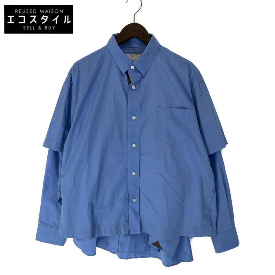 sacai（サカイ） 23-03094M Thomas Mason Cotton Poplin L/S Shirt