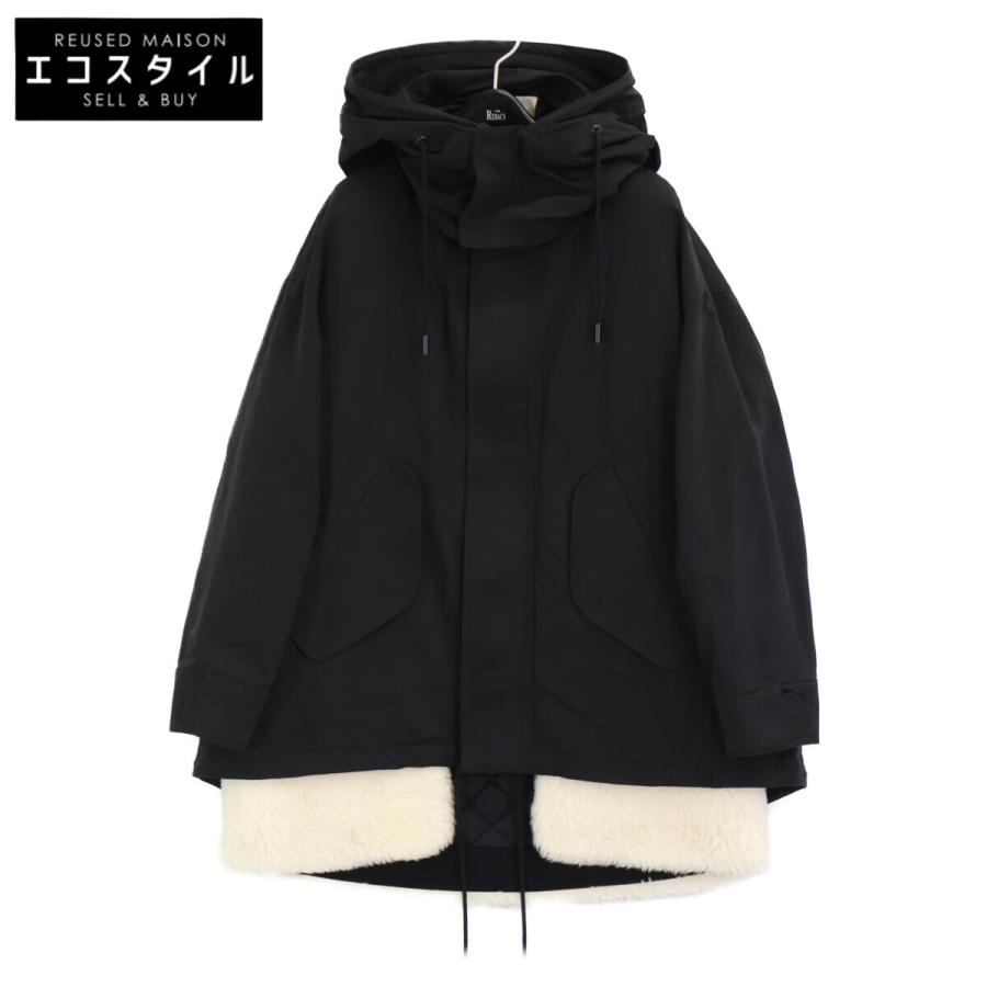THE RERACS ザ・リラクス ブラック M65 SHORT MODS COAT WITH LINER