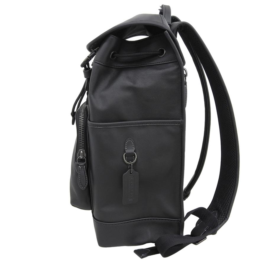 COACH（コーチ） 美品 レザー リーグ フラップ バックパック リュック