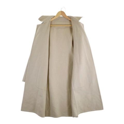 HERMES エルメス カシミア100% ロングコート コート 44 ベージュ