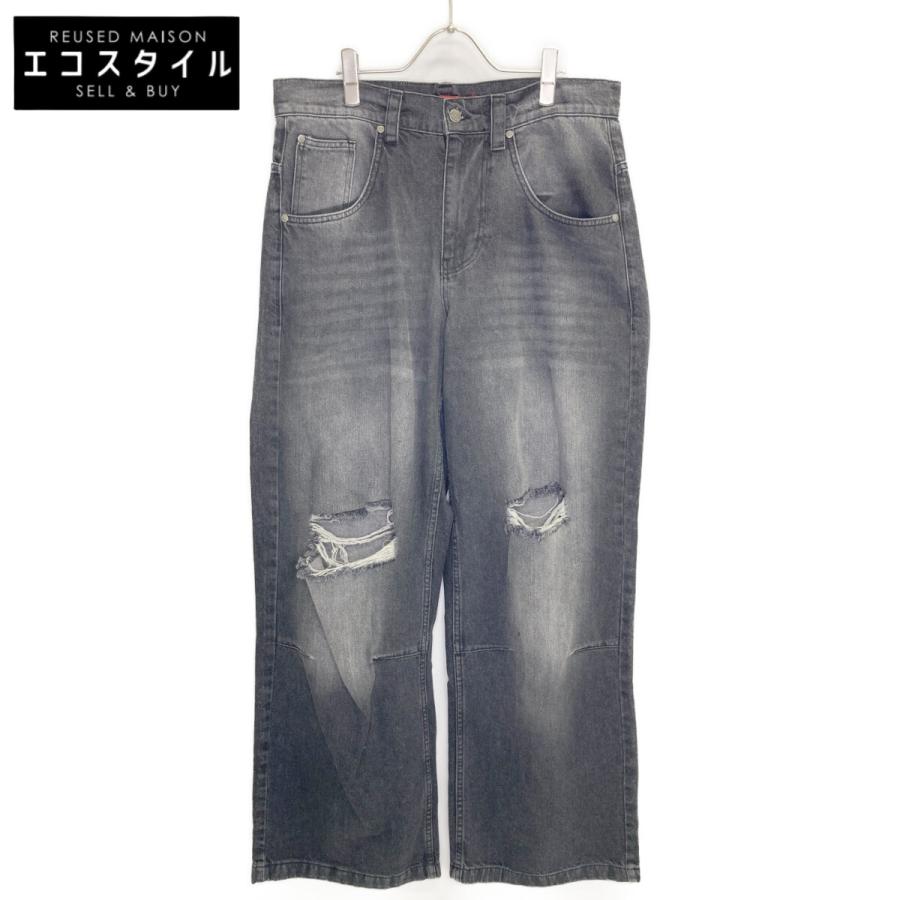 Jaded London ジェイデッドロンドン ブラック ウォッシュ加工 ダメージ