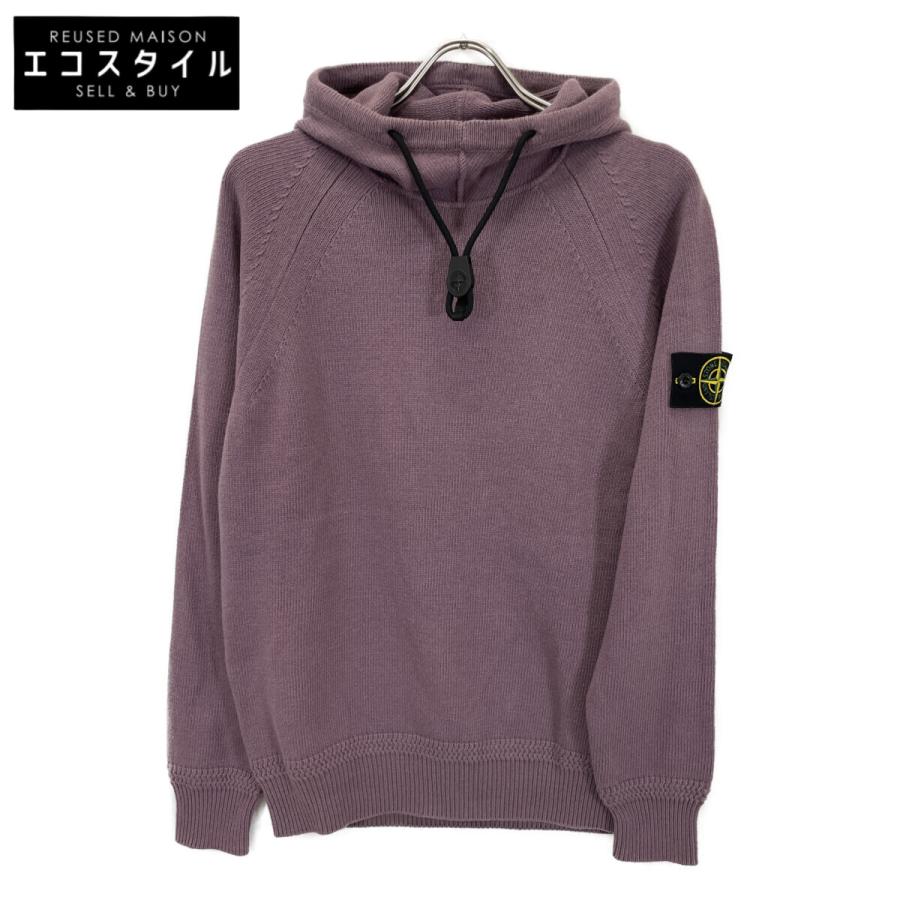 STONE ISLAND ストーンアイランド 7315550A7 パープル ウール混