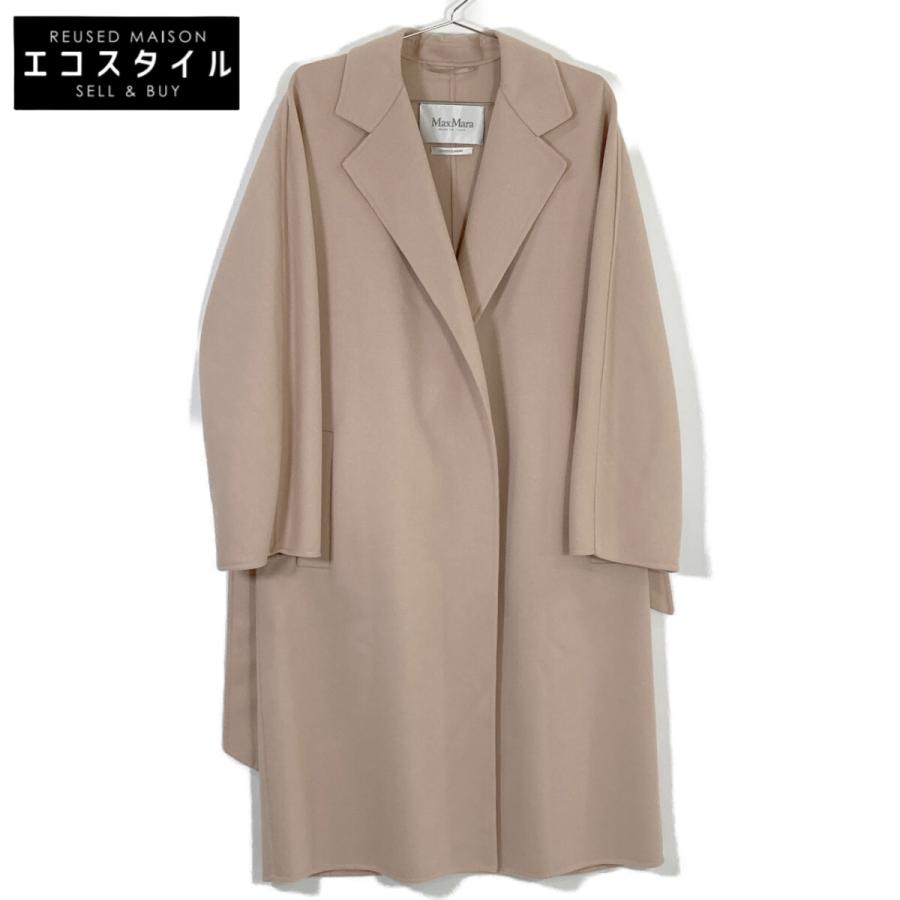 Max Mara マックスマーラ 【CUCITO A MANO】ピンク ウール ベルテッド