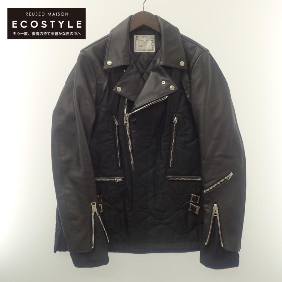 sacai（サカイ） 美品/21年製 21-02548M レザー キルティング