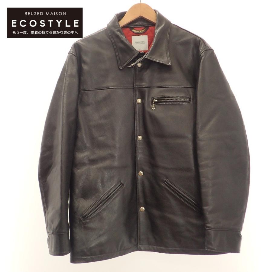 RADIALL（ラディアル） 美品/ RAD-18AW-JK003 HARVEST-CAR COAT レザー