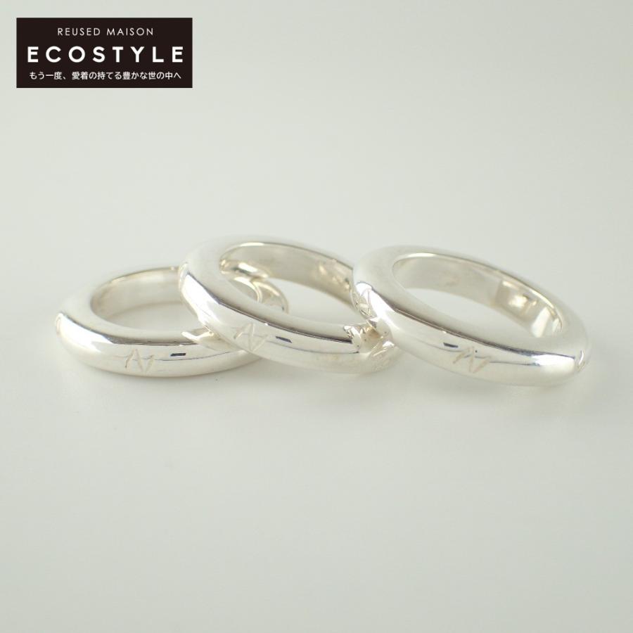 CHANEL（シャネル） 新品磨き 925 CHANELロゴ 3連 リング・指輪