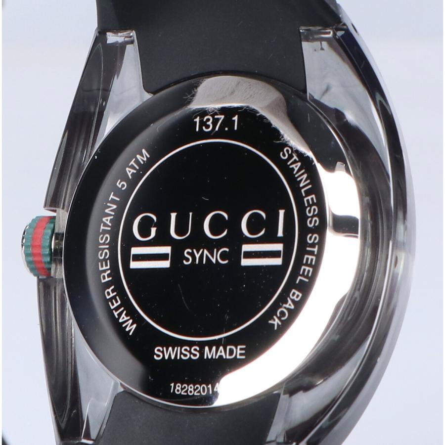 GUCCI（グッチ） 美品 137.1 SYNC シンク シェリーライン ラバーバンド