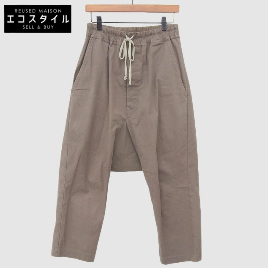 Rick Owens リックオウエンス ドローストリング クロップド サルエル