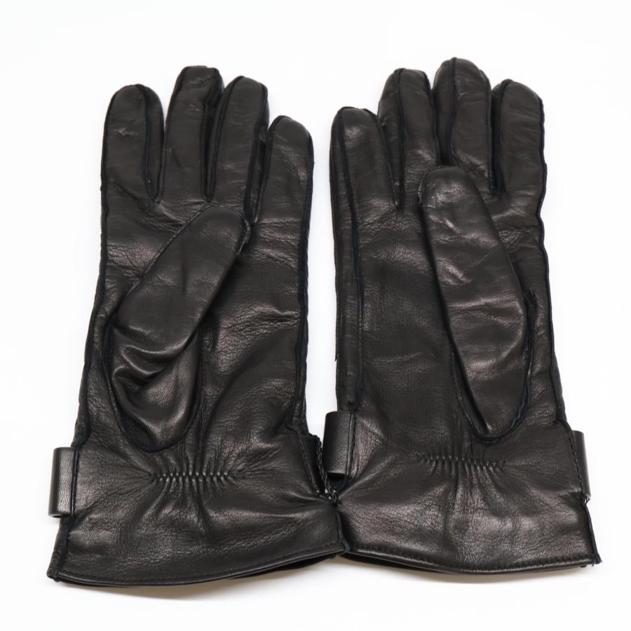 GUCCI（グッチ） 新品同様 GGマーク レザー 手袋 / グローブ 7 1/2