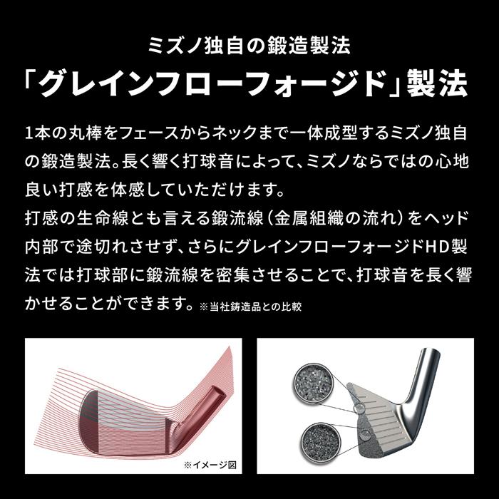 Mizuno Pro ミズノ ミズノプロ 245 アイアン 6本組(No.5〜PW) (Dynamic