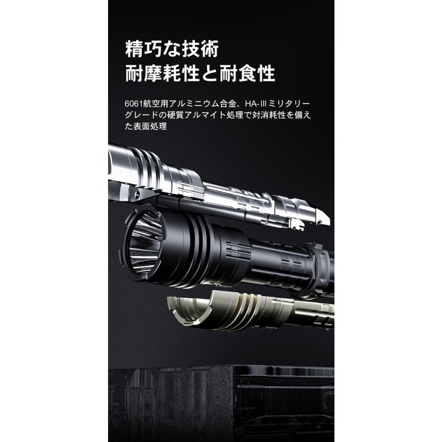 WUBEN（ウーベン） 【T1】LUMINUS SST40 LED懐中電灯2000LM LED充電式