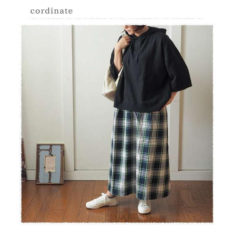 ICHI（イチ） タータンチェック柄ロングスカート トラッドテイストの
