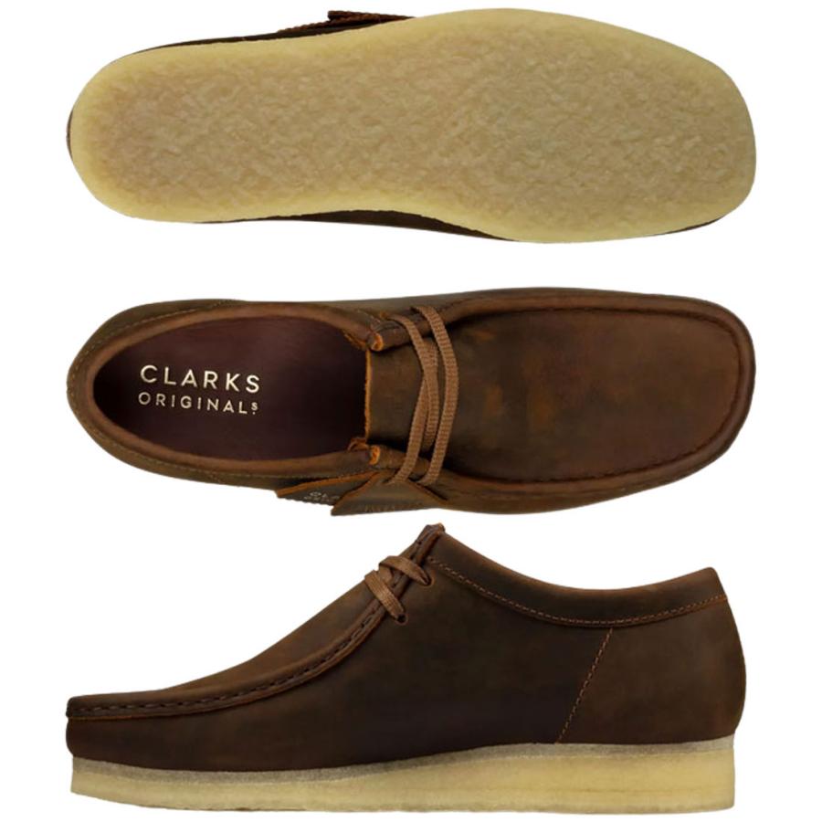Clarks（クラークス） CLARKS(クラークス)ワラビー ローカット レザー