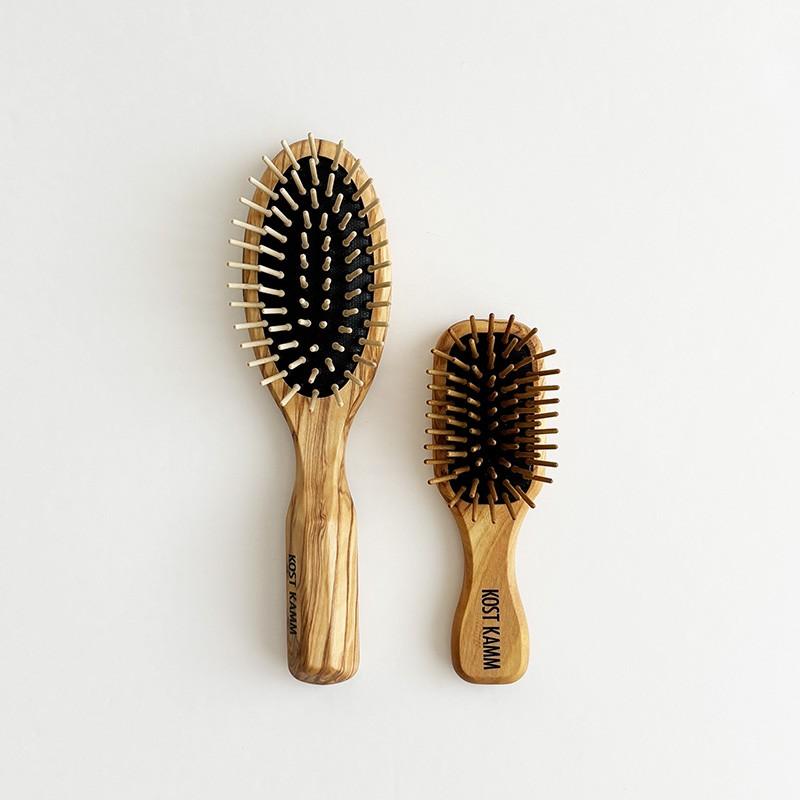KOST KAMM コストカム ヘアブラシ 17.5cm オリーブウッド 木製 ドイツ