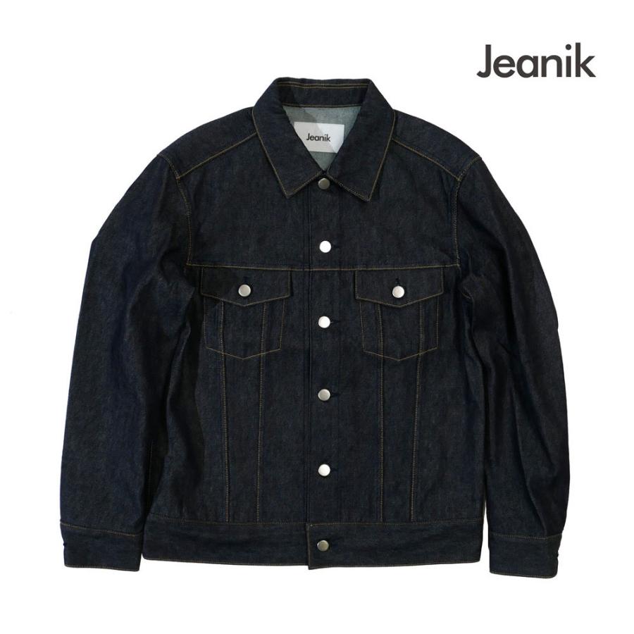 Jeanik ジーニック メンズ Gジャン 3rd デニムジャケット インディゴ