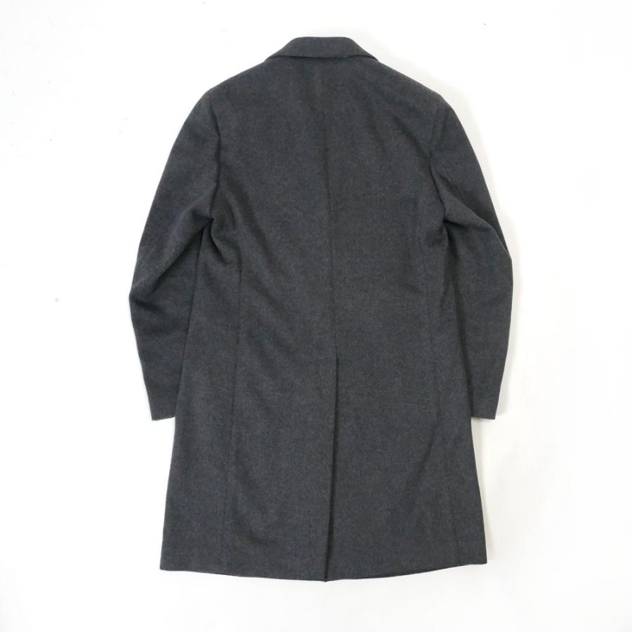 LARDINI（ラルディーニ） メンズ ウール チェスターコート グレー