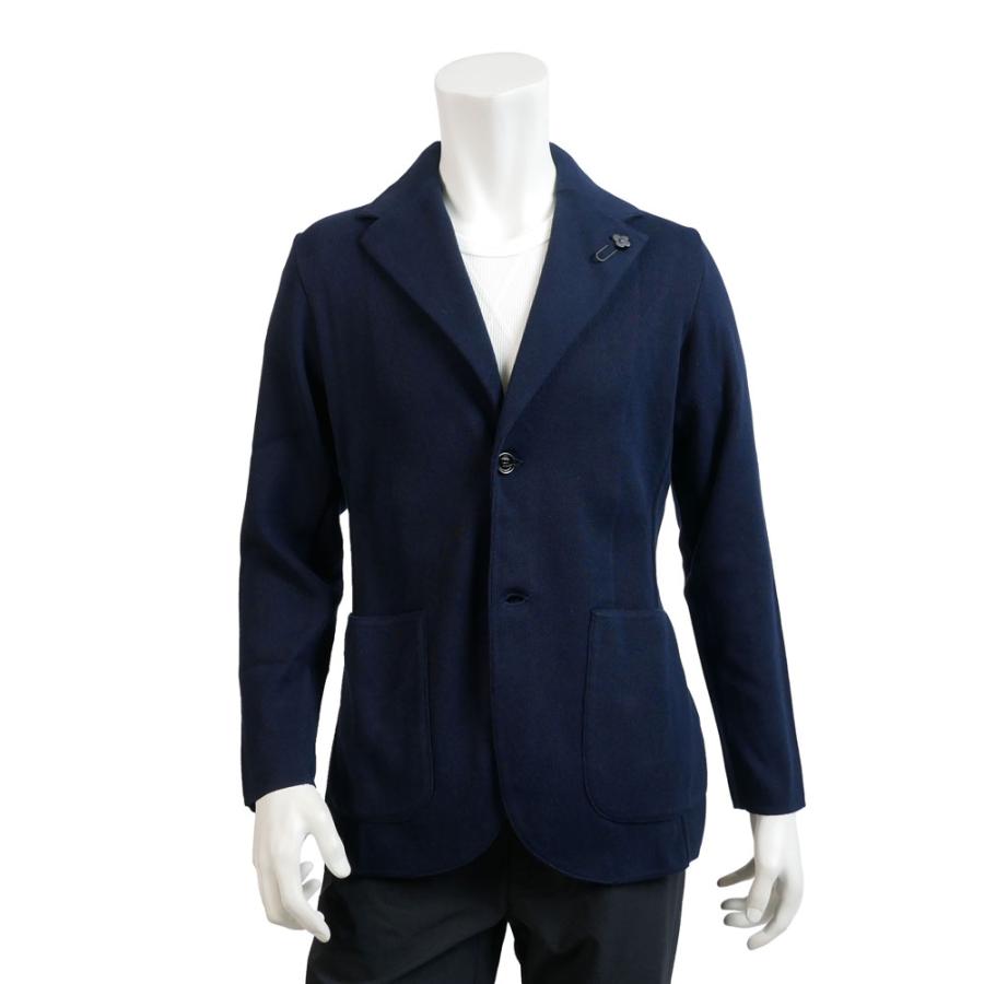 LARDINI（ラルディーニ） コットン シングル ニット ジャケット