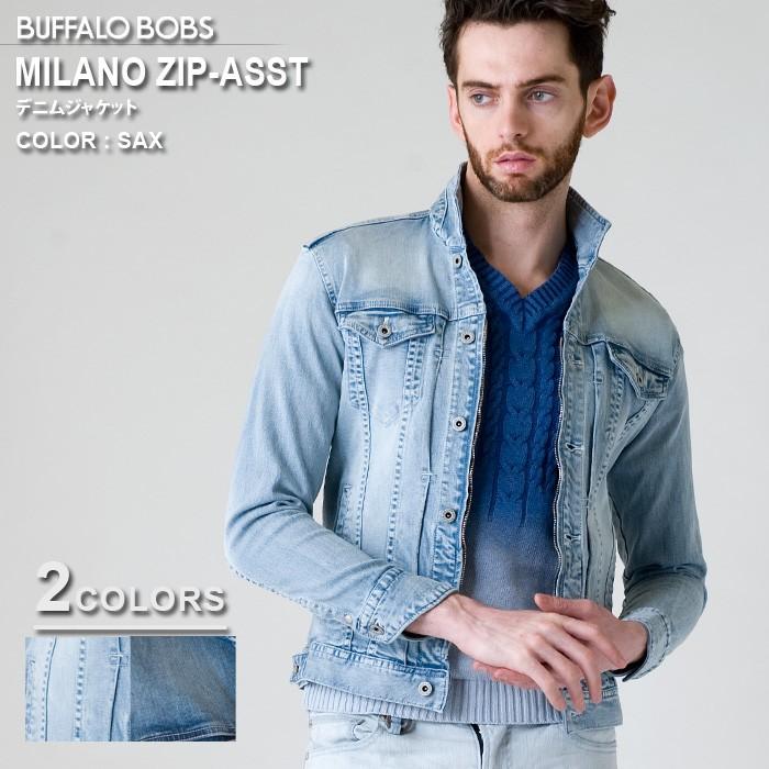 MILANO ZIP-ASST 3rdタイプ デニムジャケット BUFFALO BOBS