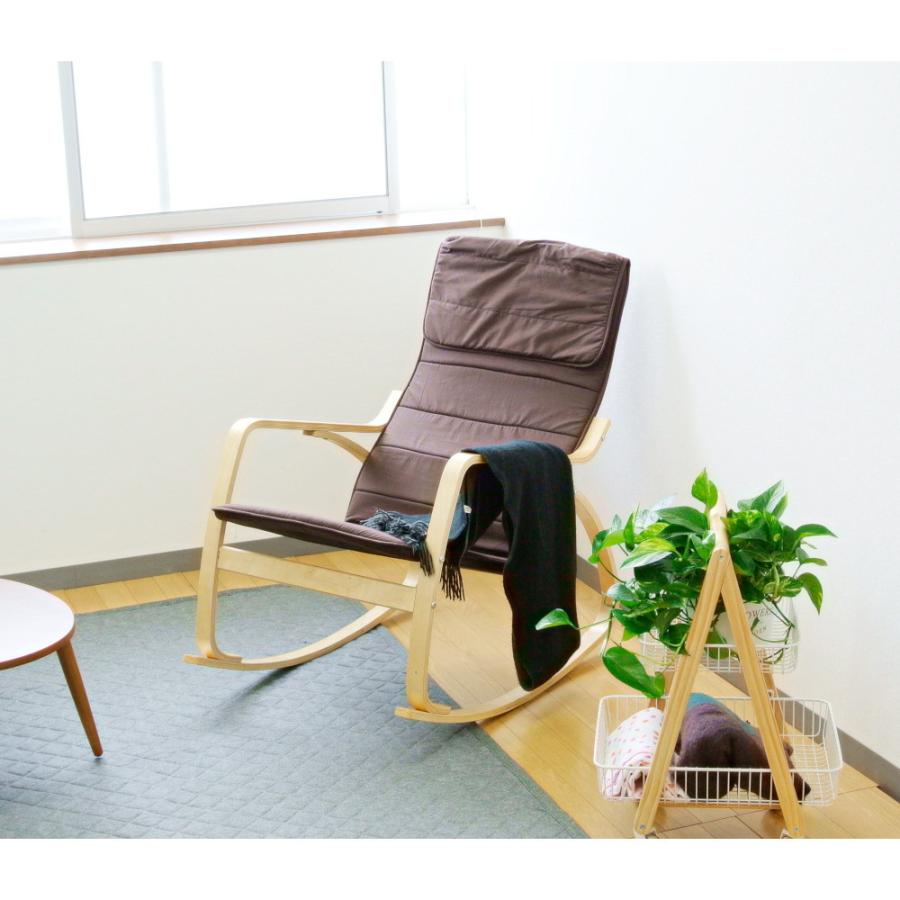 ロッキングチェア 肘掛けイス 一人掛け フクダクラフト リラックス