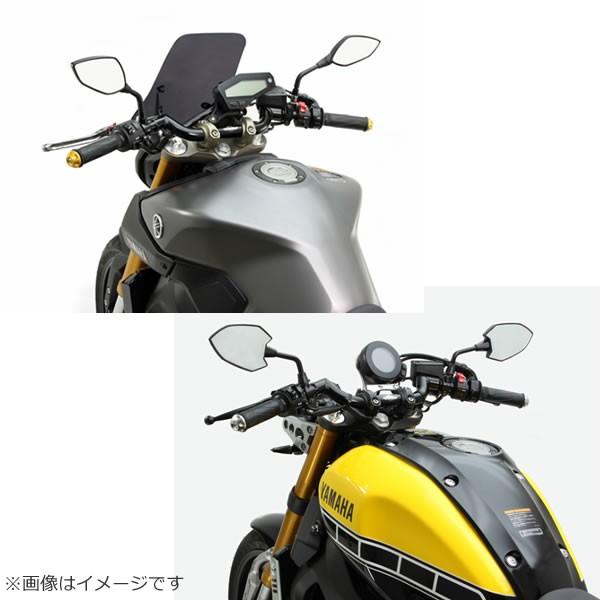 ハリケーン】MT-09/XSR900 FATスワロー 専用ハンドル ブラック