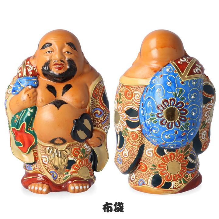 九谷焼 【九谷焼 置物 七福神 5号 盛】縁起物 開運 招福 福禄寿