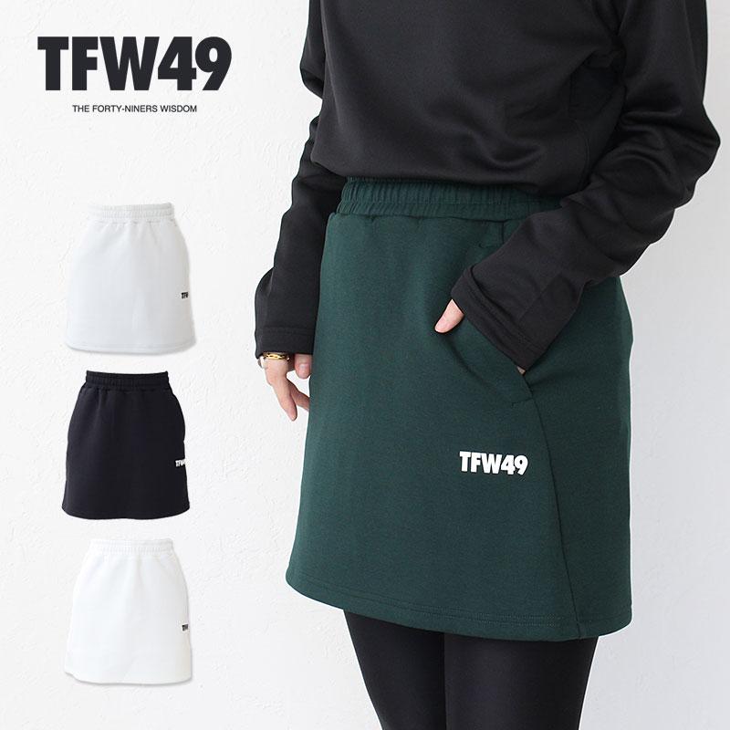 TFW49 ゴルフ ウエア スカート レディース CARDBOARD MATERIAL SKIRT