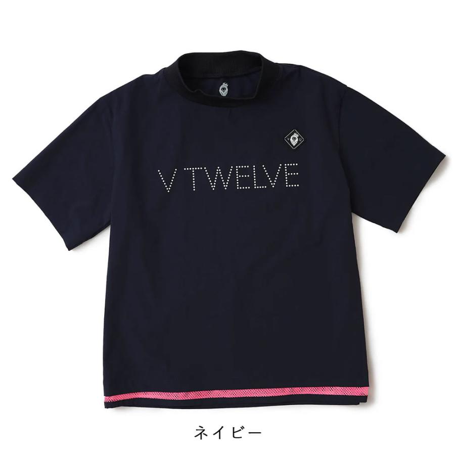 V12（ヴィ・トゥエルヴ） ヴィトゥエルブ LAY MOCK モックネック
