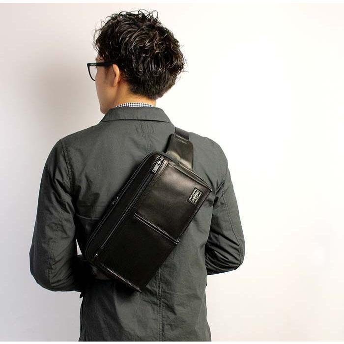PORTER ポーター アメイズ ウエストバッグ 022-03795 吉田カバン 本革