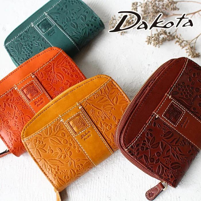 Dakota（ダコタ） 最大P46％ 限定ギフト付 二つ折り財布 ミモザ Dakota