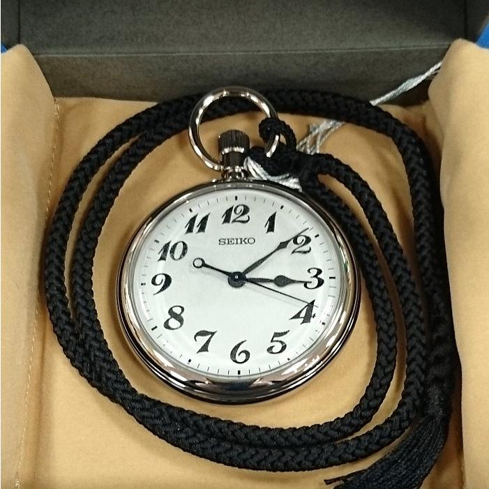 SEIKO（セイコー） 鉄道時計 SVBR003 ひも付き 懐中時計 ポケット