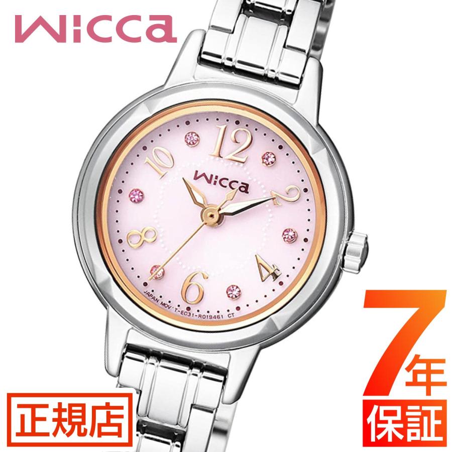 wicca（ウィッカ） シチズン ソーラー 腕時計 レディース ソーラー