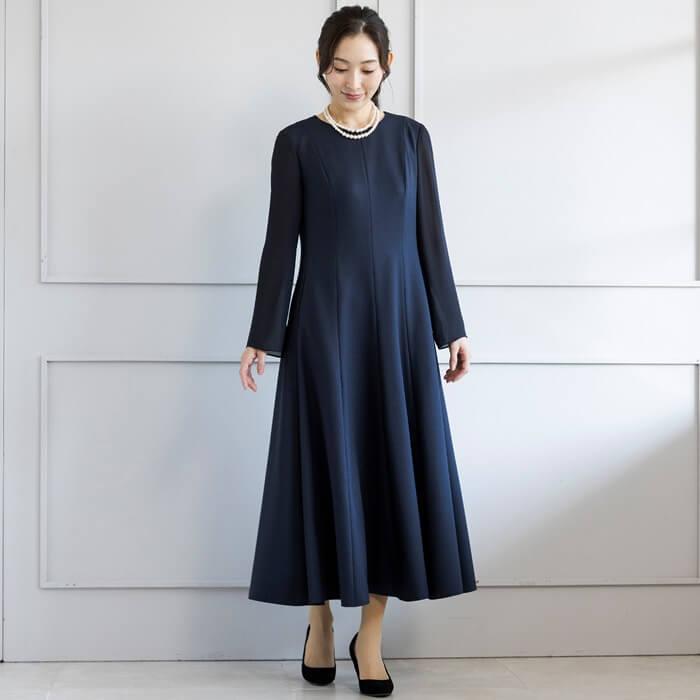 東京ソワール ロング ワンピース ドレス レディース 結婚式 挙式