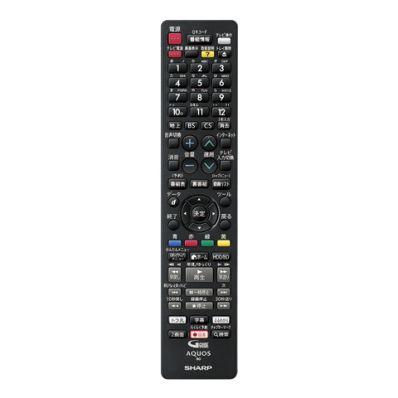 シャープ 0046380281 ブルーレイディスクレコーダー用 リモコン