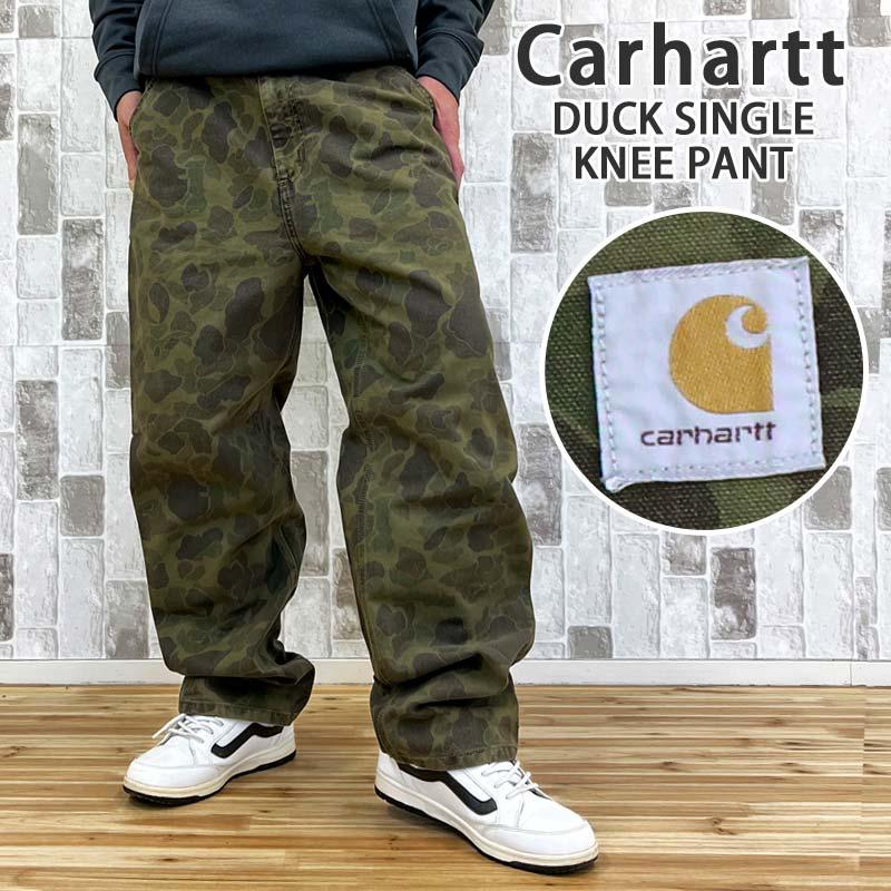 Carhartt（カーハート） WIP カモフラージュ ダックシングルニーパンツ