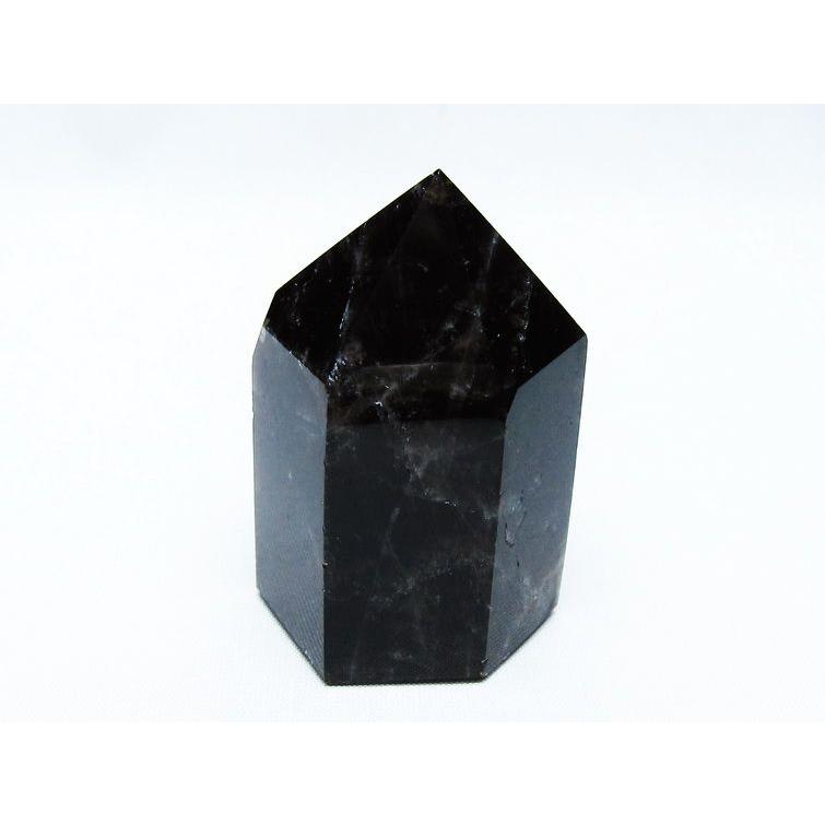 モリオン 黒水晶 六角柱 ポイント 142-10611 : 天然石・パワーストーン