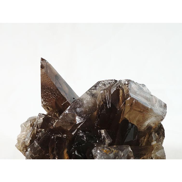スモーキークォーツ クラスター モリオン 黒水晶 煙水晶 原石 ブラジル